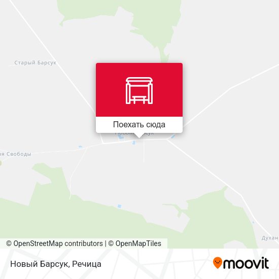 Карта Новый Барсук