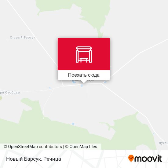 Карта Новый Барсук