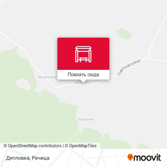 Карта Дятловка