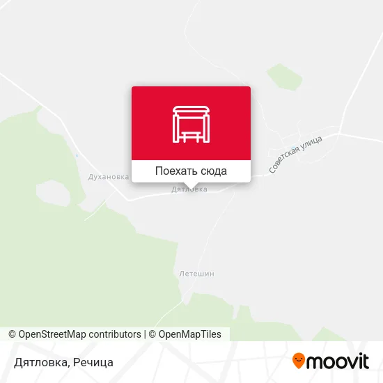 Карта Дятловка