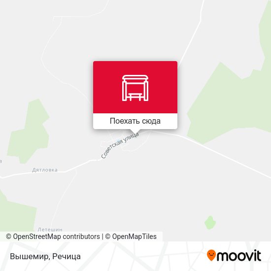 Карта Вышемир