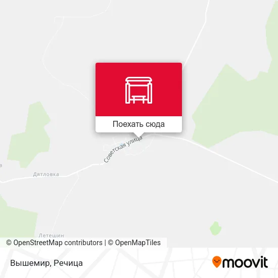 Карта Вышемир