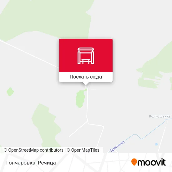 Карта Гончаровка