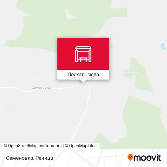 Карта Семеновка