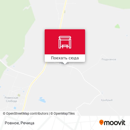 Карта Ровное