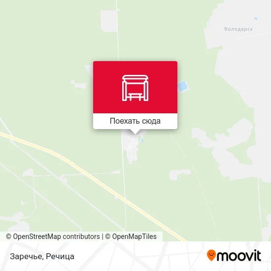 Карта Заречье