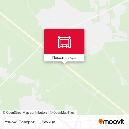 Карта Узнож, Поворот - 1