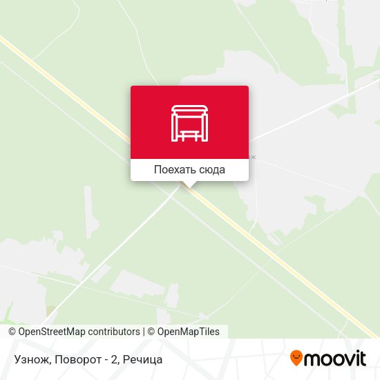 Карта Узнож, Поворот - 2