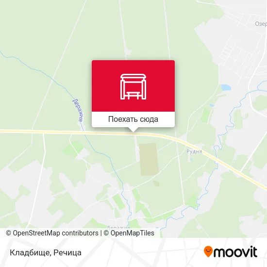 Карта Кладбище