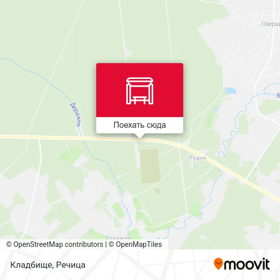 Карта Кладбище