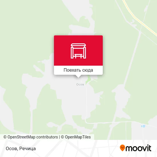 Карта Осов