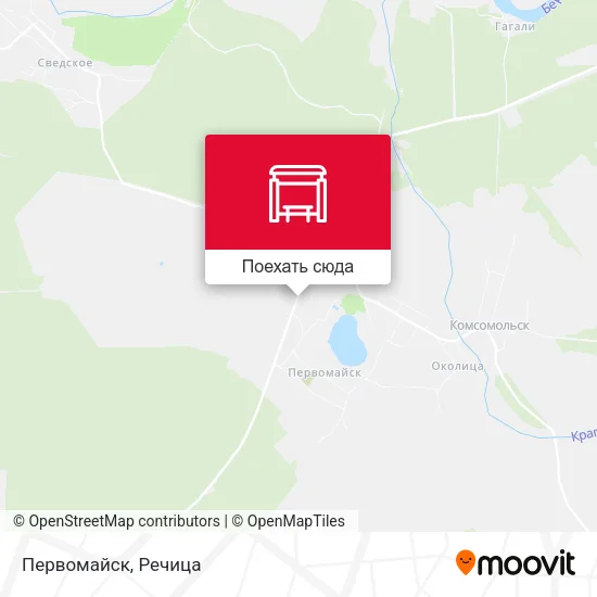 Карта Первомайск