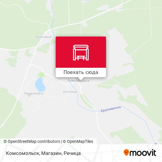 Карта Комсомольск, Магазин