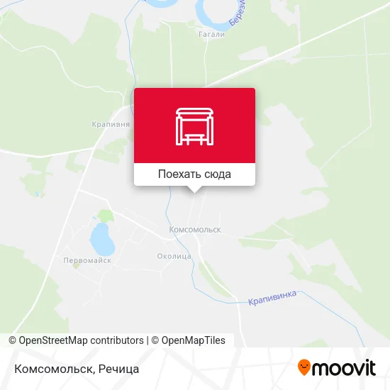 Карта Комсомольск