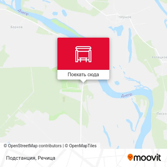 Карта Подстанция
