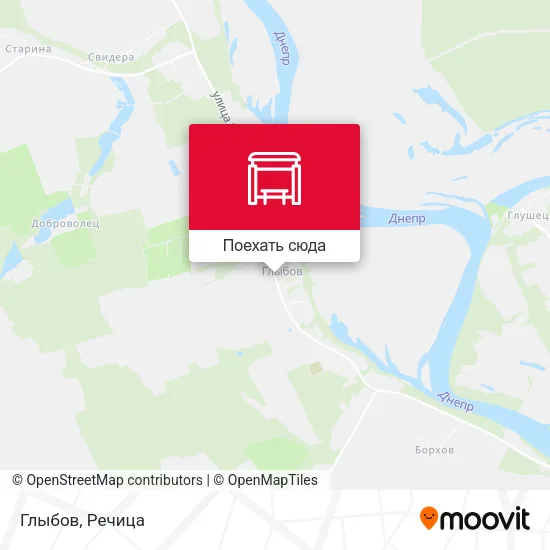 Карта Глыбов