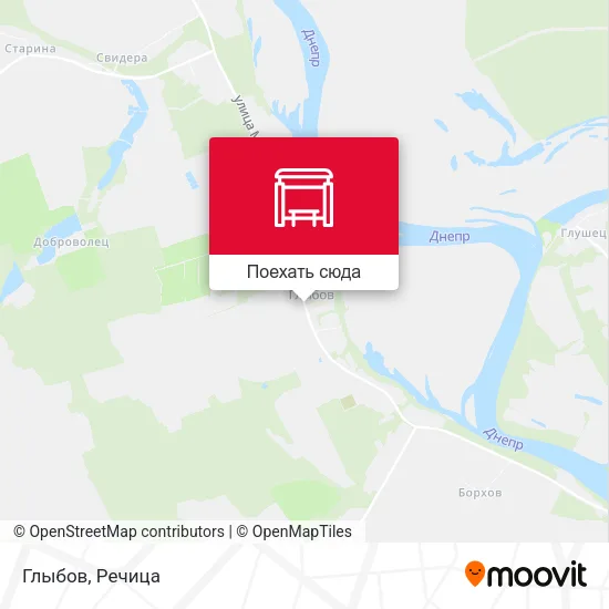 Карта Глыбов
