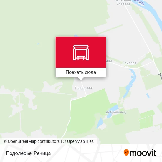 Карта Подолесье