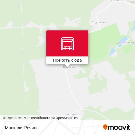 Карта Москали