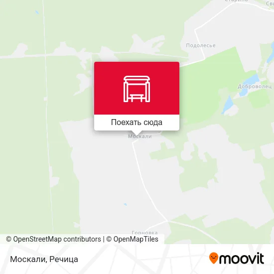 Карта Москали