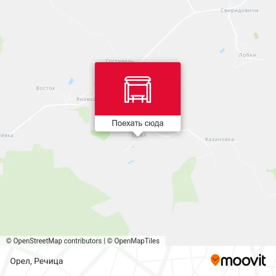 Карта Орел