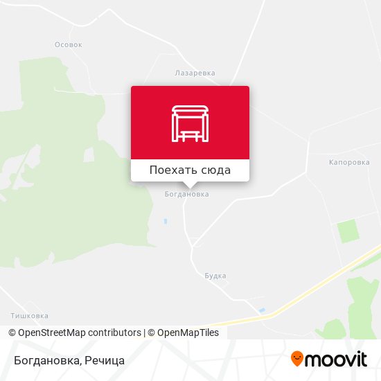 Карта Богдановка
