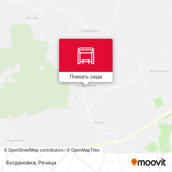 Карта Богдановка