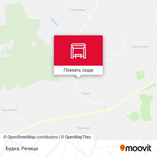 Карта Будка