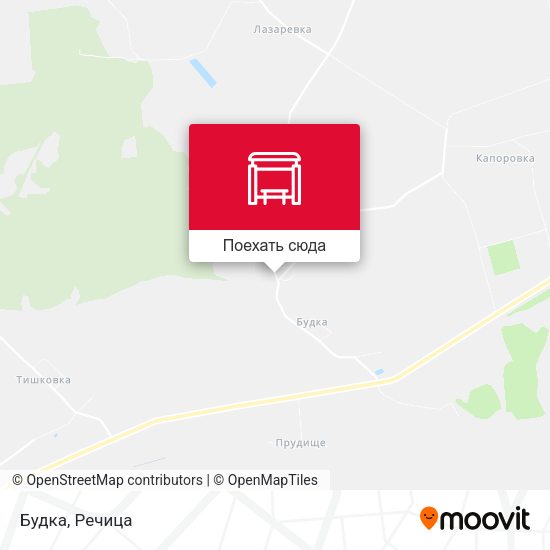 Карта Будка