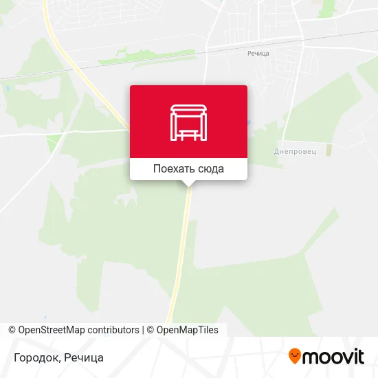 Карта Городок