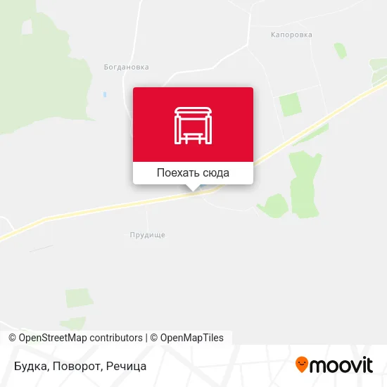Карта Будка, Поворот