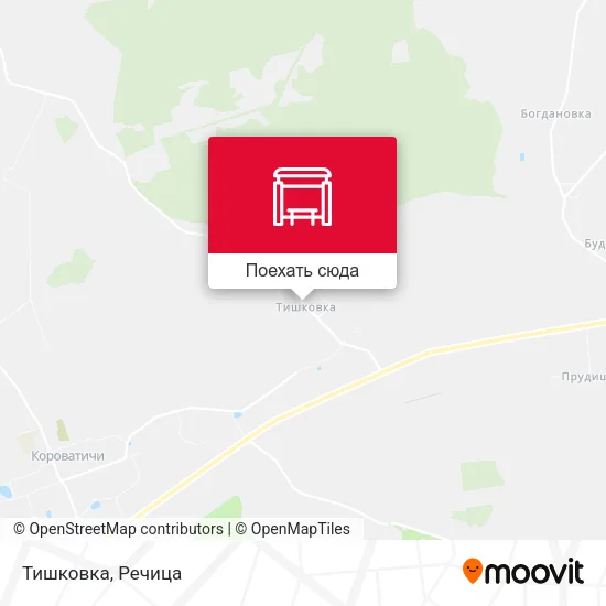 Карта Тишковка