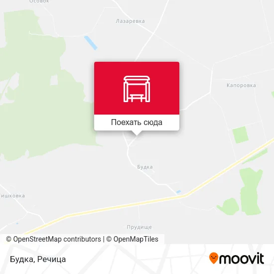 Карта Будка