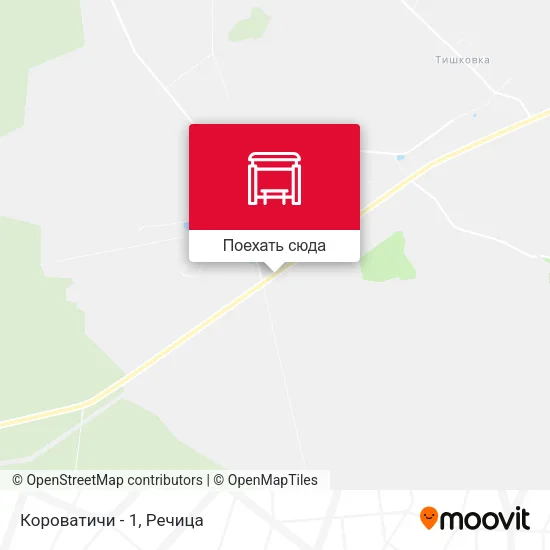 Карта Короватичи - 1