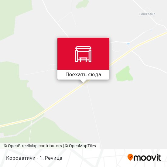 Карта Короватичи - 1