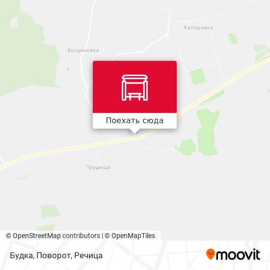 Карта Будка, Поворот