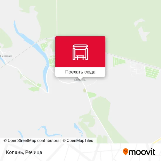 Карта Копань