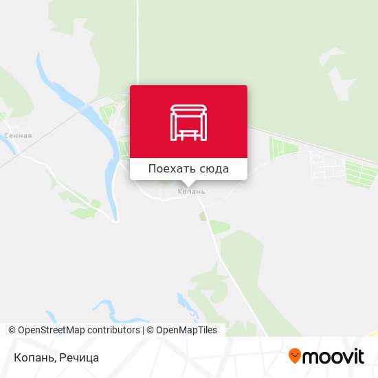 Карта Копань