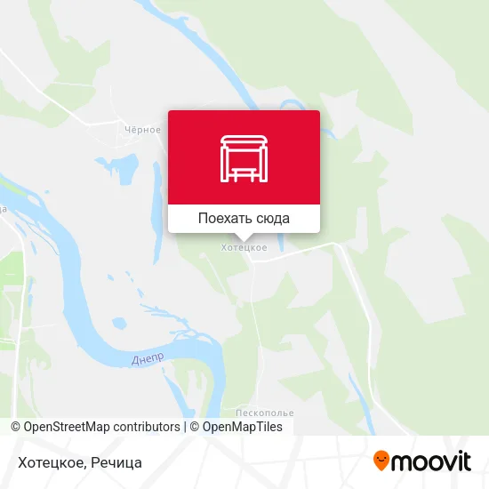 Карта Хотецкое