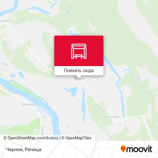 Карта Черное
