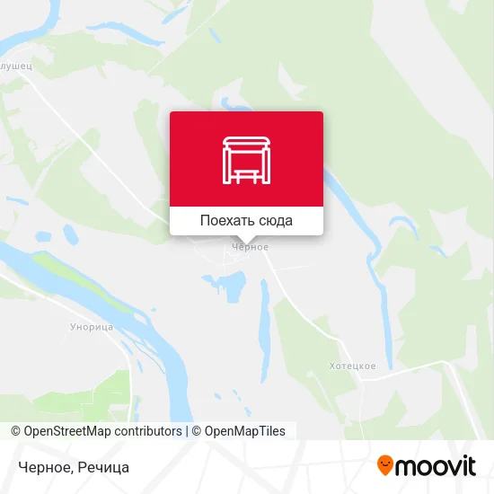 Карта Черное