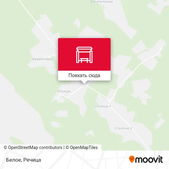 Карта Белое