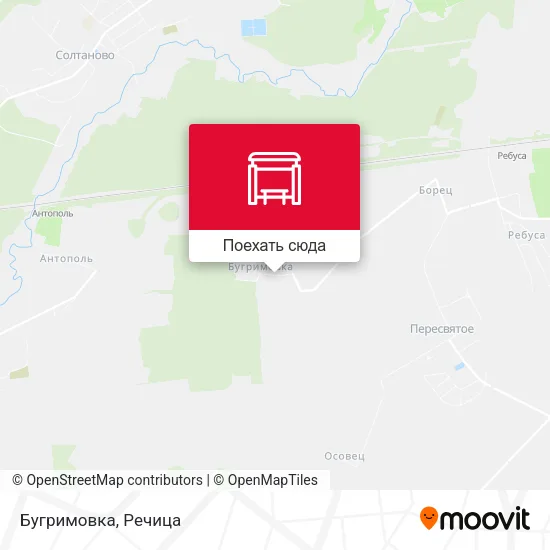 Карта Бугримовка