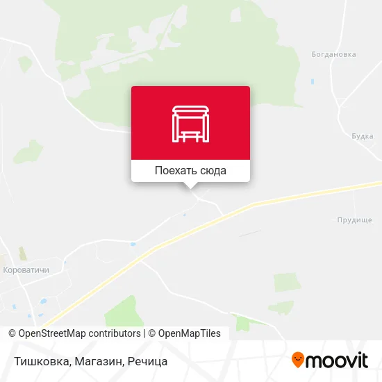 Карта Тишковка, Магазин
