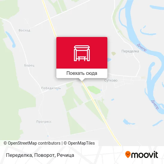 Карта Переделка, Поворот