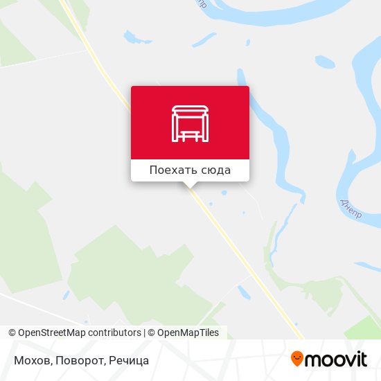 Карта Мохов, Поворот