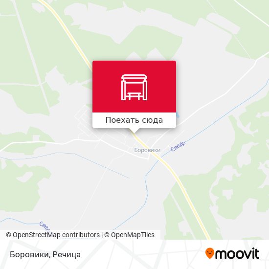 Карта Боровики
