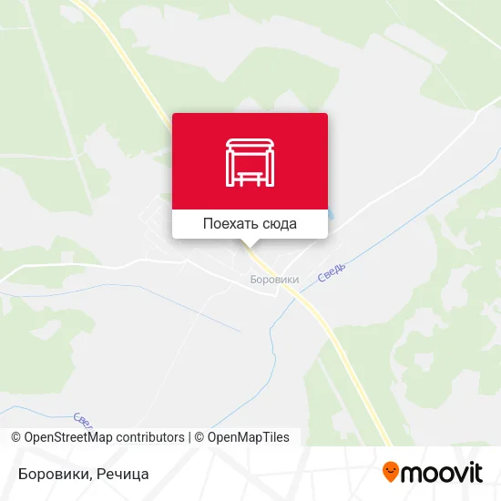Карта Боровики