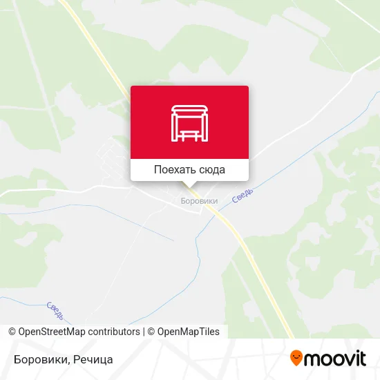 Карта Боровики