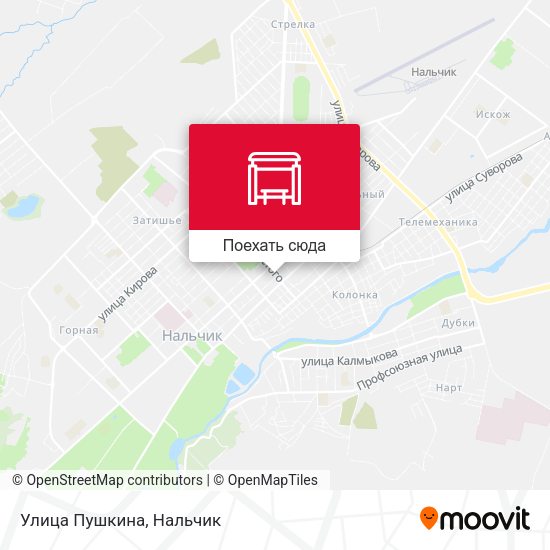 Карта Улица Пушкина